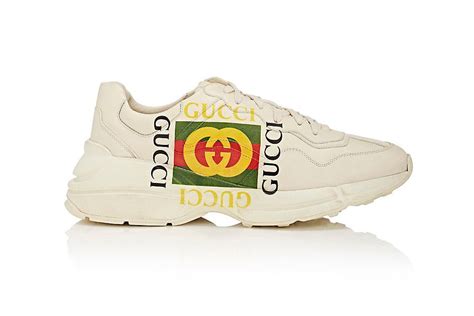 gucci dad shoes color neon|chunky white dad sneakers.